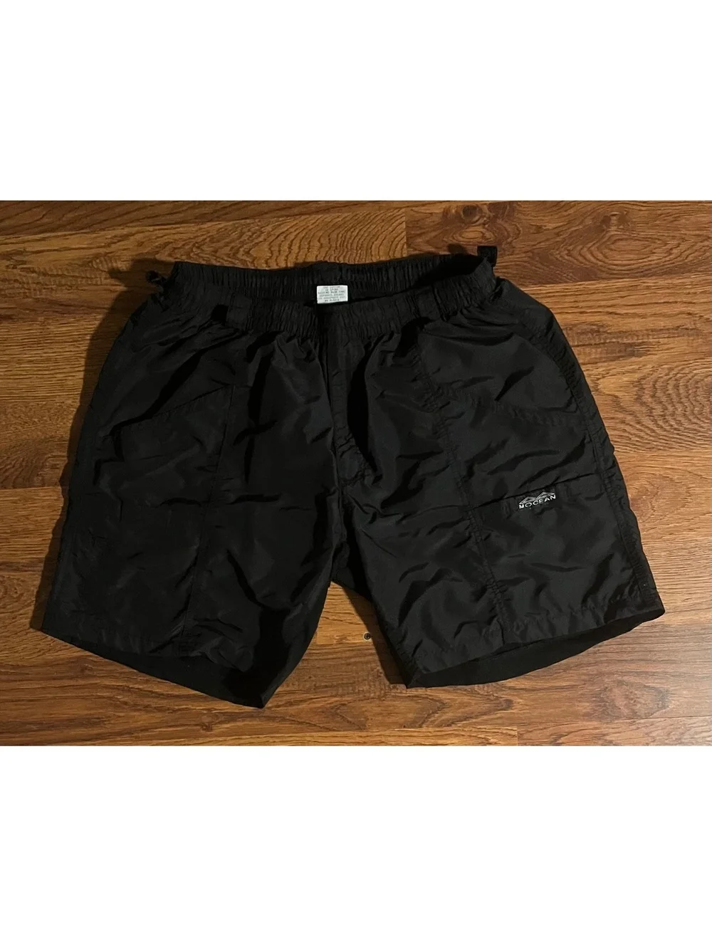 Mocean Black Nylon Shorts Size XXL Made in USA